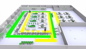 class软件制作3d模拟仓库